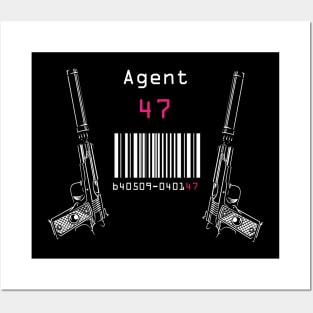 Agent 47 Posters and Art